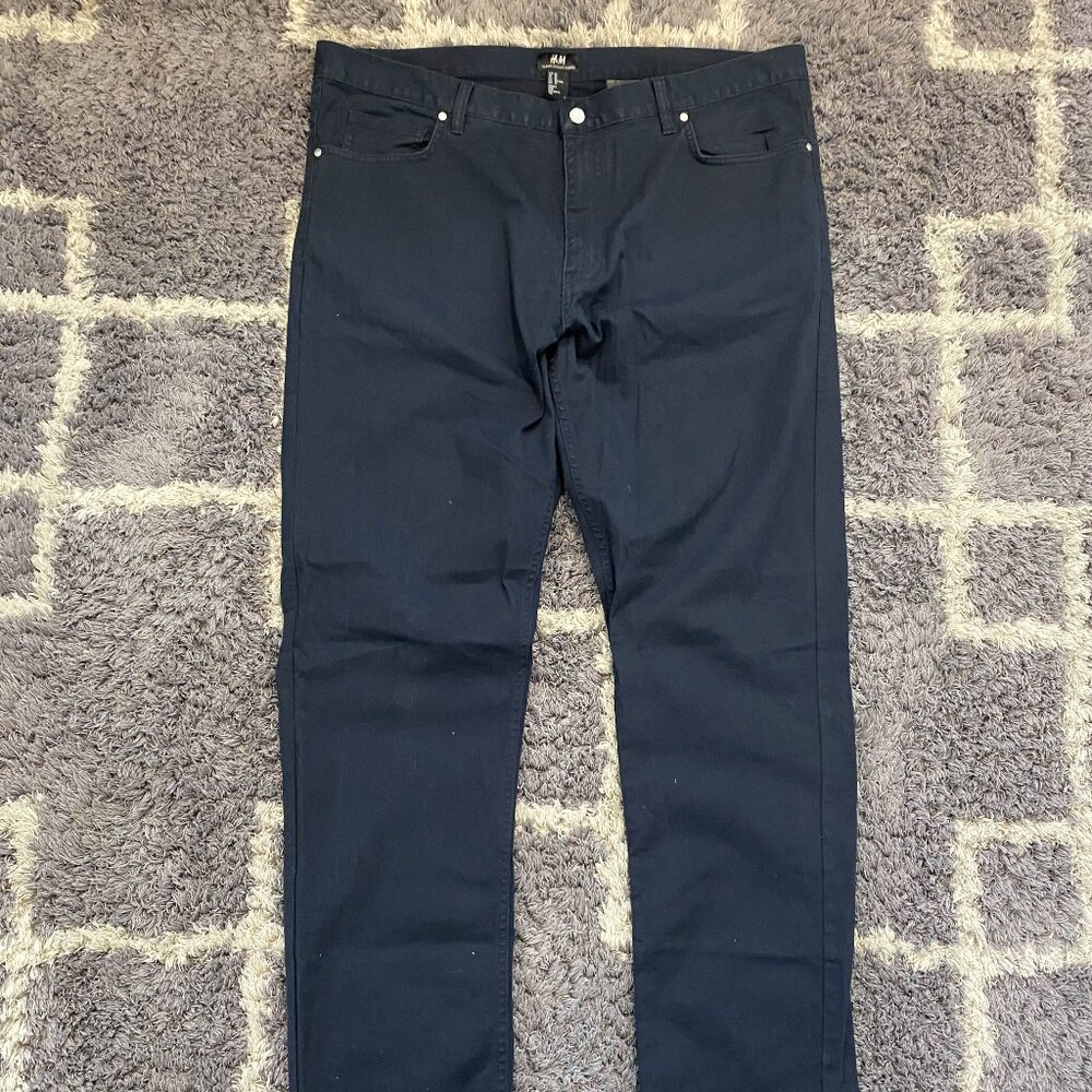 Navy Blue Slim Fit Pants | Size 36 | Quick Shipping